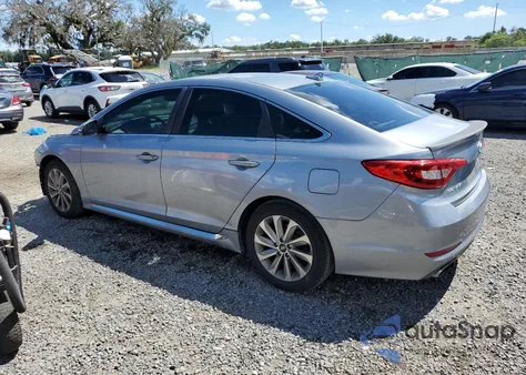 2016 Hyundai Sonata Sport z USA, uszkodzony, nr VIN 5NPE34AF3GH269758